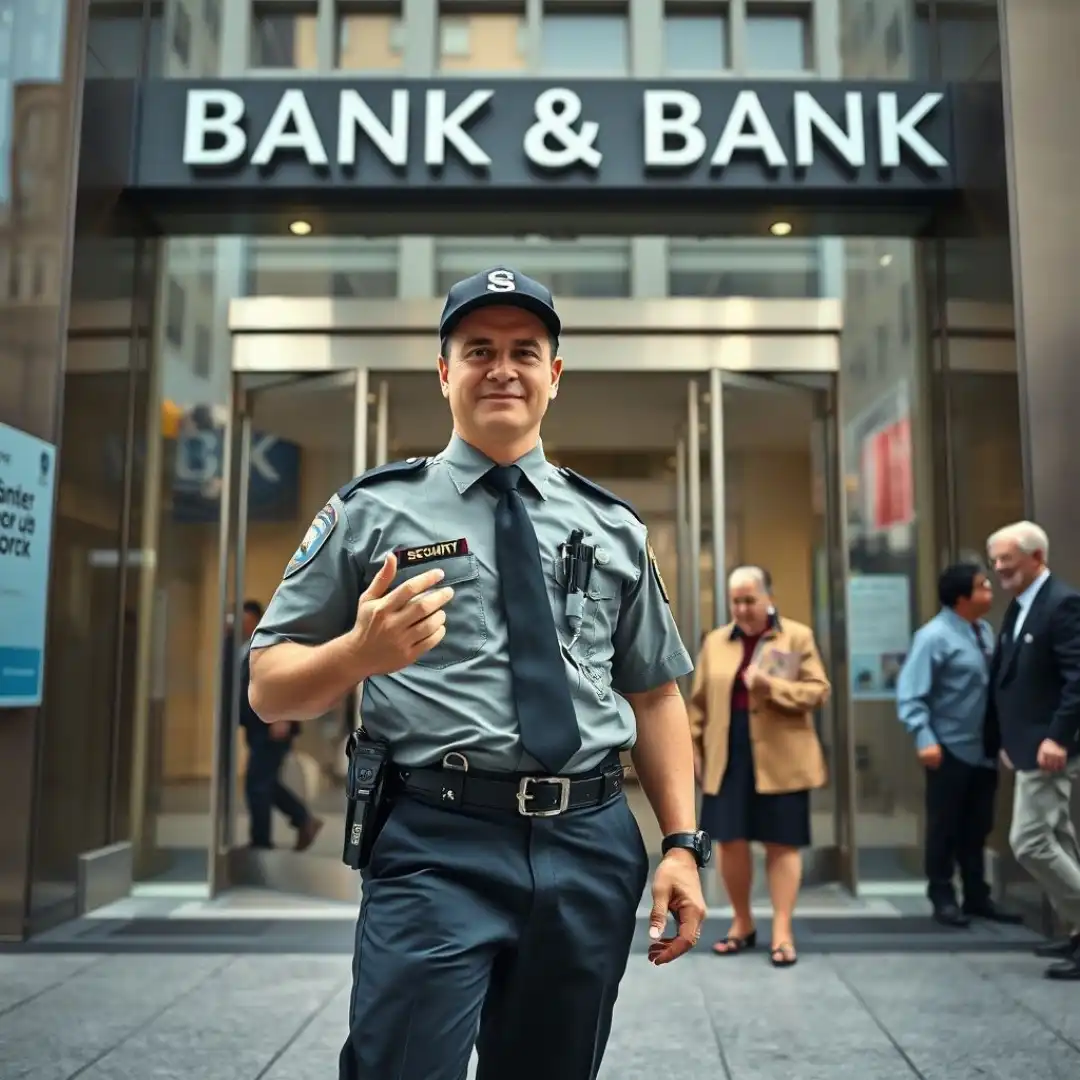  Security Guard Services for Banks  - New York City