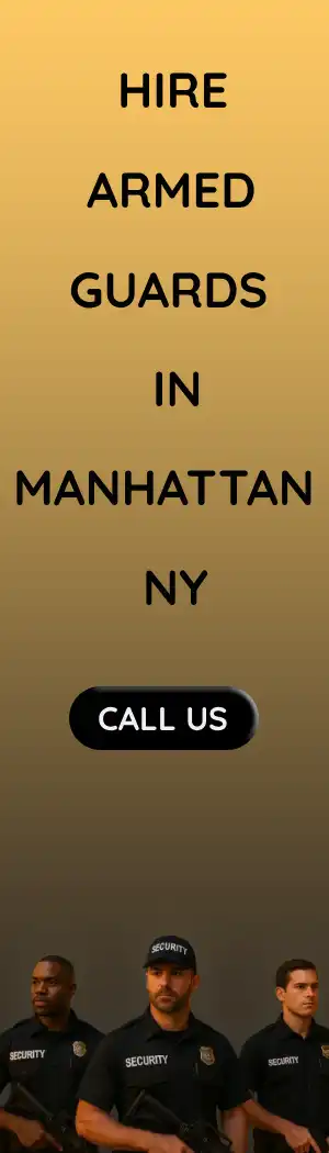 Rising demand of armed security in Manhattan, NY